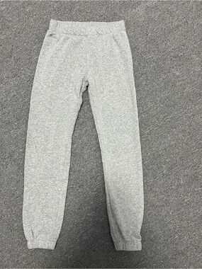 Butter Kids' Light Heather Gray Jogger Sweatpants 10-12T